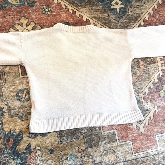 Kids Knit Sweater with Heart Size 10 US - Picture 2 of 5